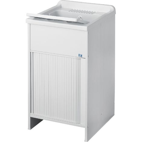 Lavatoio in resina con kit di montaggio 50 x 50 (1/3)