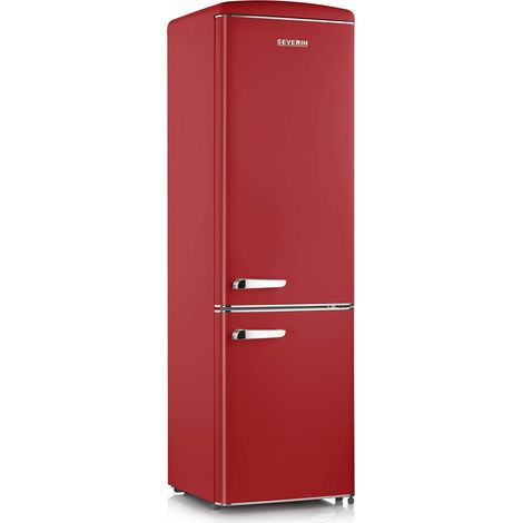 Severin Frigorifero Combinato Retro' Vintage Rosso Rkg 8917 (1/4)