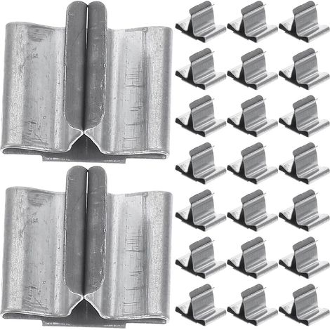 100pcs Base Métallique Argentée pour Mèche de Bougie en Fer Bords Lisses, Support de Fixation pour Fabrication de Bougies Artisanales (1/5)
