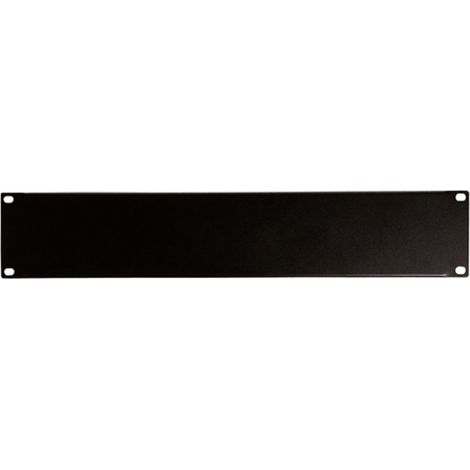 Pannello rack 19in cieco anteriore 2U