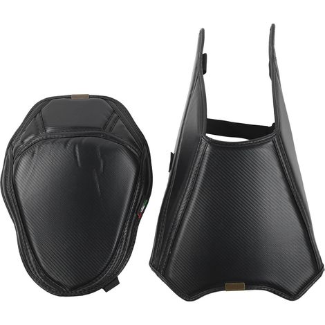 Housse de selle moto imperméable, protection en cuir PU respirant, pièces moto (1/5)