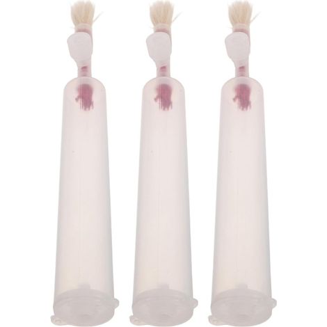 Conjunto De 3 Escovas Manuais Para Polinização De Jardim, Ferramenta Manual Precisa Para Polinização.