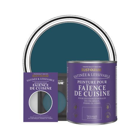 Peinture pour Faïence de Cuisine, Finition Satinée - Uniforme (1/2)