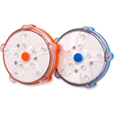 Lampe lumineuse de baignoire, étoile de mer colorée, utilisée dans les baignoires, les piscines et les spas (1/3)