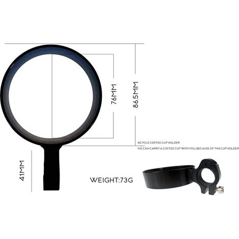 Verstellbarer Fahrrad-Trinkflaschenhalter aus Aluminiumlegierung für Rennräder (1/5)