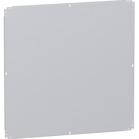 Spacial - châssis microperforé - acier galvanisé - pour coffret H=800xL=600mm (1/3)