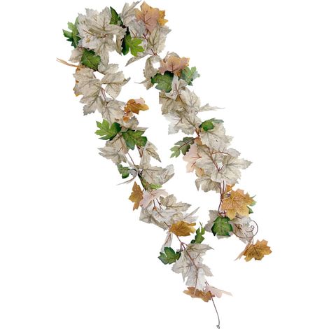 Decorazione vegetale con foglie - Foglie di acero bianco