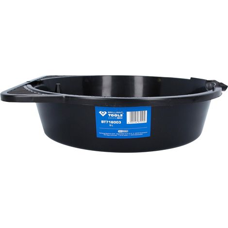 BRILLIANT TOOLS Bandeja de recogida de aceite / Bandeja multiusos 5 litros - BT716003 (1/4)