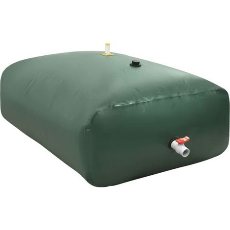 Serbatoio d'acqua pieghevole con rubinetto, 5000 L, in PVC (1/5)