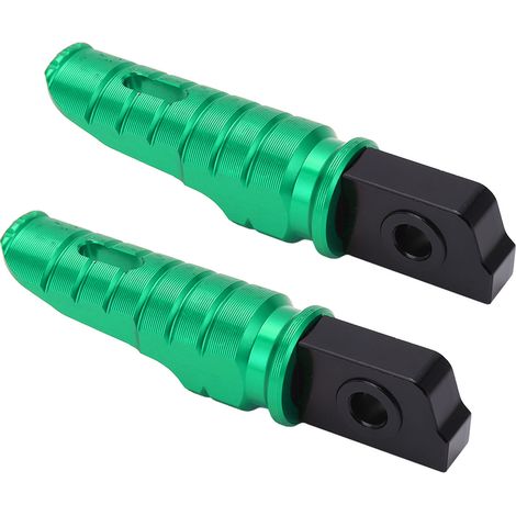 Repose-pieds avant pour moto, en alliage T6063, coulissant et inoxydable, pour Aprilia GPR125 APR150, vert. (1/5)