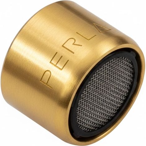 AERATORE IN OTTONE CON FILTRO FEMMINA 22x1- F 22x1 - Dorato- senza- pezzi 1
