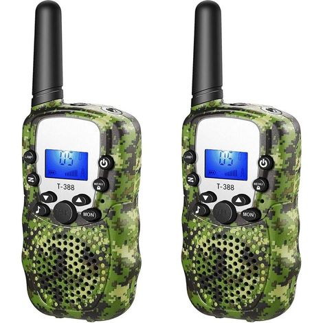 Talkies-walkies pour enfants, portée de 3 km, portables- (1/2)