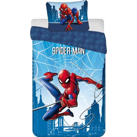 Disney - Parure de lit en coton "Spider-Man" - 140 x 200 cm - Livraison gratuite (1/5)