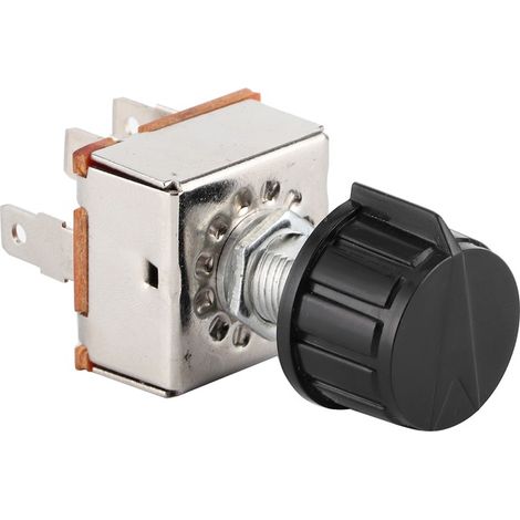 Alimentation ca, 3 interrupteurs, 12V, 25A, сребрист/черен (1/5)