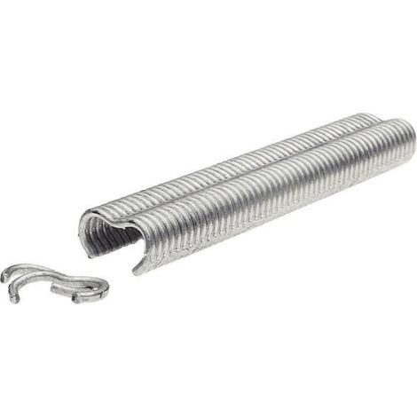 1600 Agrafes, Acier galvanisé, 6mm, Fil clôture 5-11mm, Compatible FP20 FP222 (1/3)