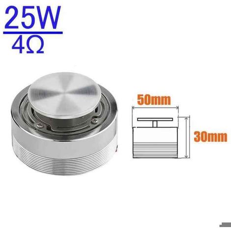 Haut-Parleur Vibrant - 50 mm - 25 W - 4 Ohm - Pour Audio Anti-Voisin - 1 Pièce