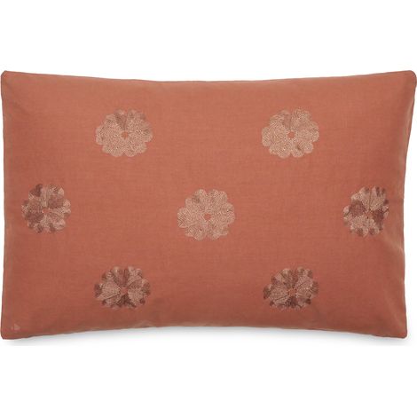 Housse de coussin collection LEONIE Fleurs 40x60 cm (1/5)