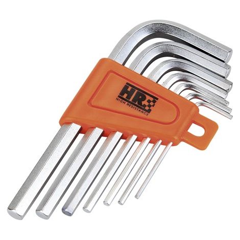JUEGO 7 LLAVES ALLEN ALYCO ORANGE SOPORTE PLÁSTICO