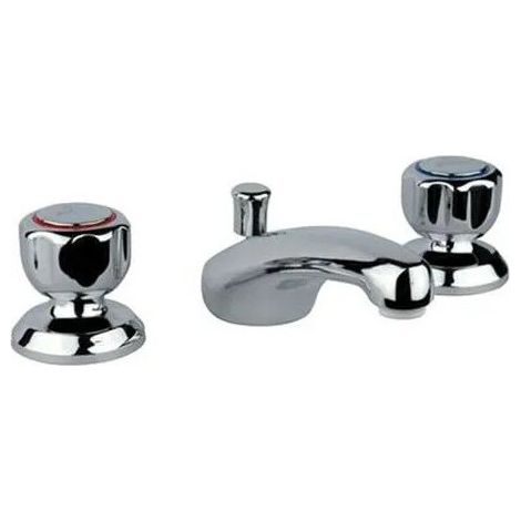 Rubinetto per lavabo con manopole