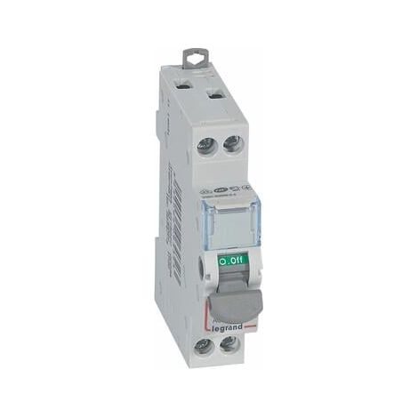 Interruptor seccionador DX³-IS 2P 400 V 20 A 1 módulo. LEGRAND 406432
