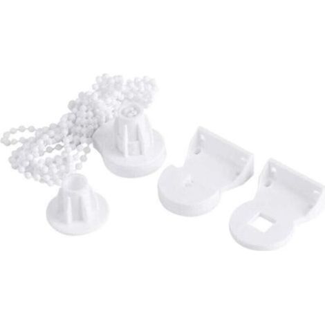 Kit de réparation de chaîne de poulie latérale pour store enrouleur de 25 mm, support d'embrayage, habillage de fenêtre (1/4)