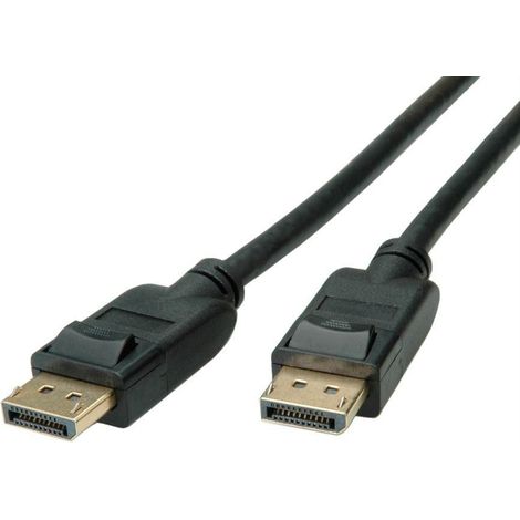 Roline DisplayPort-Kabel 3 m Schwarz USB3AMB-001, 11.04.5812