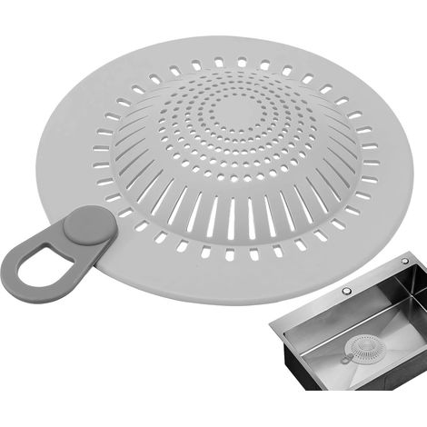 CCYKXA Silicone Hair Catcher for Drains Flexible Shower Protector for Balconies, Filter Accessory for Kitchen and Bathroom Sinks - Hair Trap (1/5)