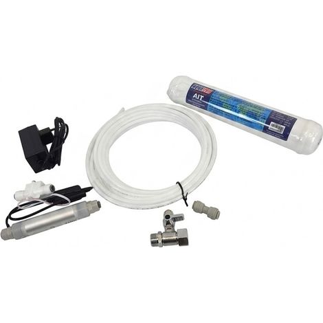 Kit Filtration Réfrigérateur Charbon Actif, anti Calcaire et Anti Bactérie (1/4)