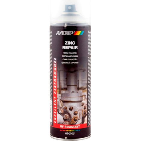 Bombe aérosol galva de retouche Motip M105 500ml