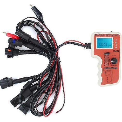 Testeur et simulateur de pression numérique Common Rail CR508S : outil de diagnostic avancé pour moteurs de pompes haute pressionaa