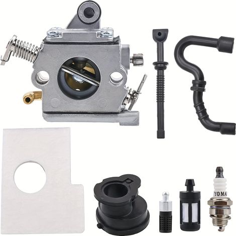 Compatible avec les tronçonneuses STIHL ZAMA MS170, MS180, 017, 018, C1Q-S57B et C1Q-S57A. (1/4)
