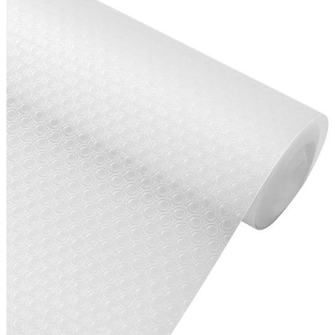 Schubladenmatte tapis antidérapant Tiroirs Tapis pour Kühlschran Étagères, Possibilité, 45 x 200 cm, Transparent (1/4)