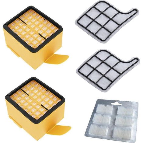 Kits d'accessoires pour Kobold 135/136 / 135SC / VK135 / VK136 : 2 filtres + 2 filtres de protection moteur + 6 désodorisants (1/4)