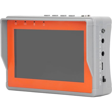 Instrument de surveillance et test HD 4,3 pouces, outil d'ingénierie combiné vidéo coaxiale analogique AHD, avec batterie intégrée, norme européenne 100-240V (1/5)