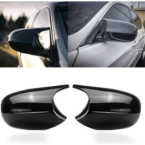 Satz mit 2 Batman-Style-Spiegelkappen für BMW E81/E82/E87/E88/E90/E91/E92/E93 (vor dem Facelift)