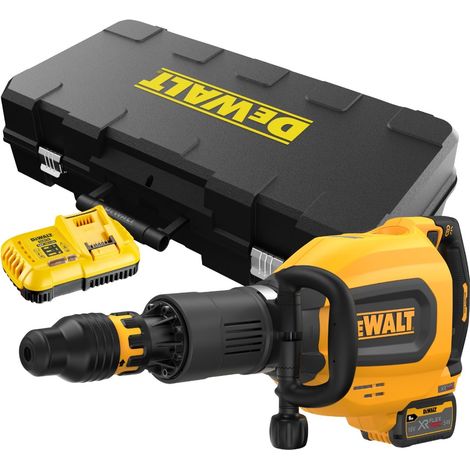 Dewalt – Marteau-piqueur 54V 27J avec 3 batteries 3Ah – Moteur sans balais – Perform & Protect – DCH911X3QW