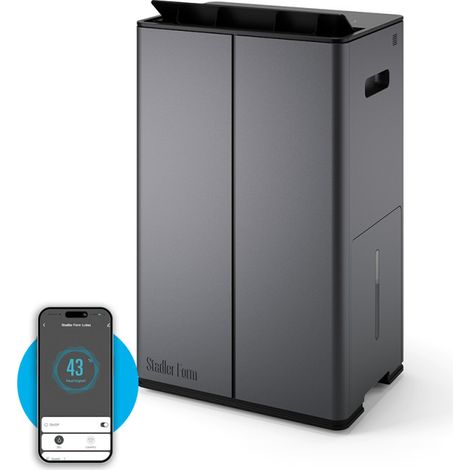 Déshumidificateur purificateur LUKAS Titanium 20L/J StadlerForm, Connecté, avec une puissance de 20 L/jour, fonctionnant par Compresseur (1/4)