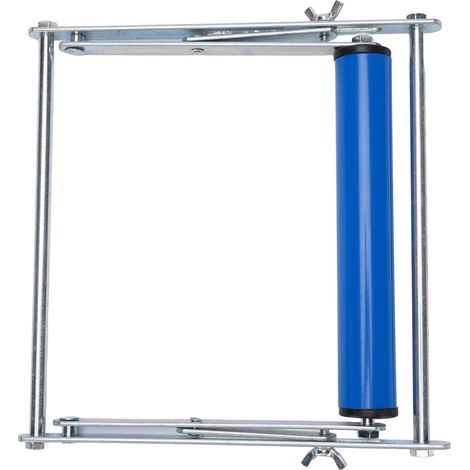 Support de scie à onglets en acier inoxydable, réglable en hauteur, portable et multifonctionnel, bleu (1/5)