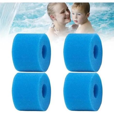 Cartouches de Filtre Type S1 pour Jacuzzi Intex 29001 E Pure Spa, Éponge Filtrante, Filtre en Mousse à Cartouche éponge Lavable (1/4)