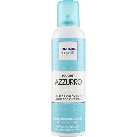 Profumatore per Ambiente Spray Bouquet Azzurro 250 ml Nuncas (1/4)