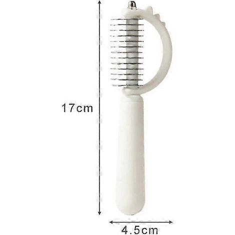 Brosse anti-poils pour animaux, un outil de toilettage très efficace pour chiens et chats. (1/5)