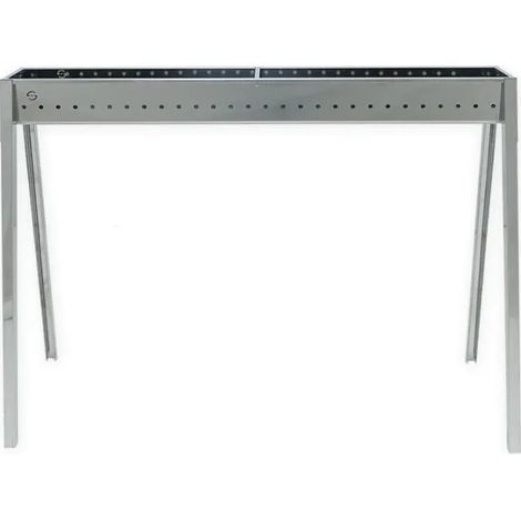 Barbecue a carbone per arrosticini Lisa Milano 100 in acciaio inox