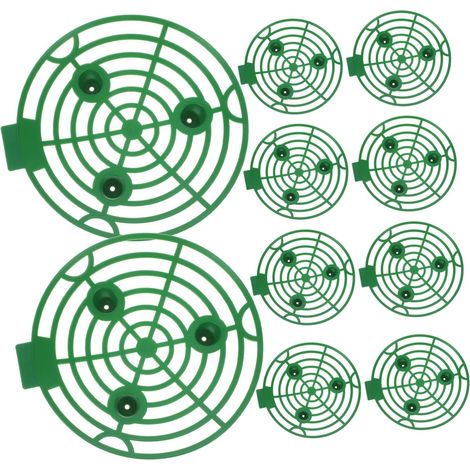 CCYKXA  10-Piece Set of Green Strawberry Plant Supports, Rot-Resistant Planting Frames for Vertical Gardening and Fruit Protection in the Garden (1/4)