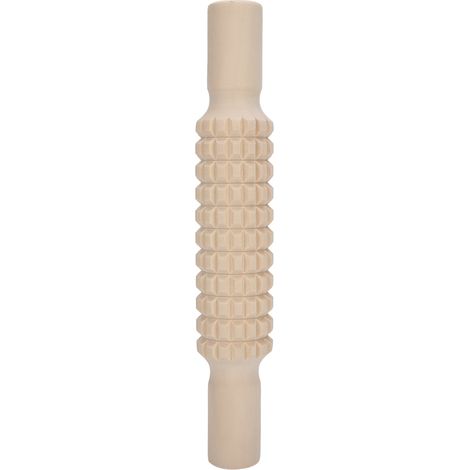 Rouleaux à pâtisserie en argile, plaques d'argile, outils de poterie, bâtonnets d'argile texturés imprimés, motifs quadrillés (1/5)