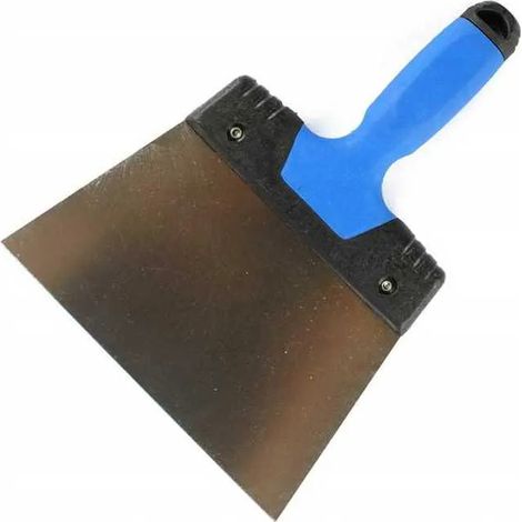 Kubala Spatule à enduire en inox 18cm – Spatule professionnelle pour enduits et finitions (1/2)
