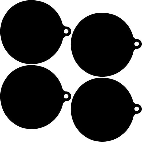Protections en Silicone pour Plaque à Induction, 22 cm, Anti-Dérapantes et Anti-Rayures pour Pare-Brise et Vitres, Nettoyant pour Vitres de Voiture avec Raclette Télescopique (1/5)