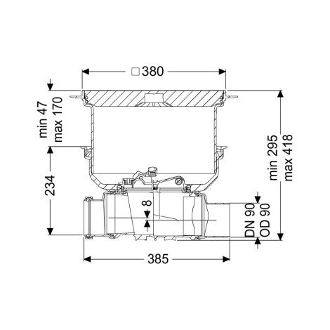KESSEL 700090.10S Tuyau de nettoyage Staufix