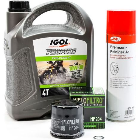 Kit Entretien Vidange Standard pour HONDA ST 1300 Pan European de 2002 à 2017 - IGOL PROPULS EVOLUTION 10W30 4L