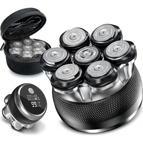 7D Men's Bald Head Shaver – Rasoir Crane Homme (1/5)