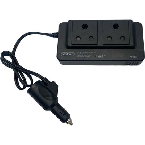 Trade Shop - CAR 300W ACLIMENT INVERTER MIT 2 USB SHOW FÜR MASSNAHMEN Q-CC8200 - (1/5)